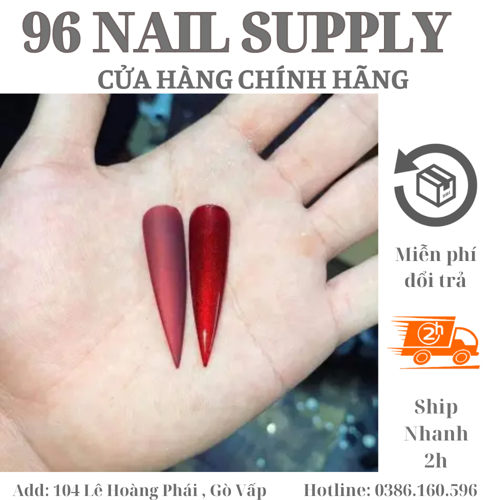 Sơn Gel Đỏ Tuyết Xu Hướng Chai 15ml MDN