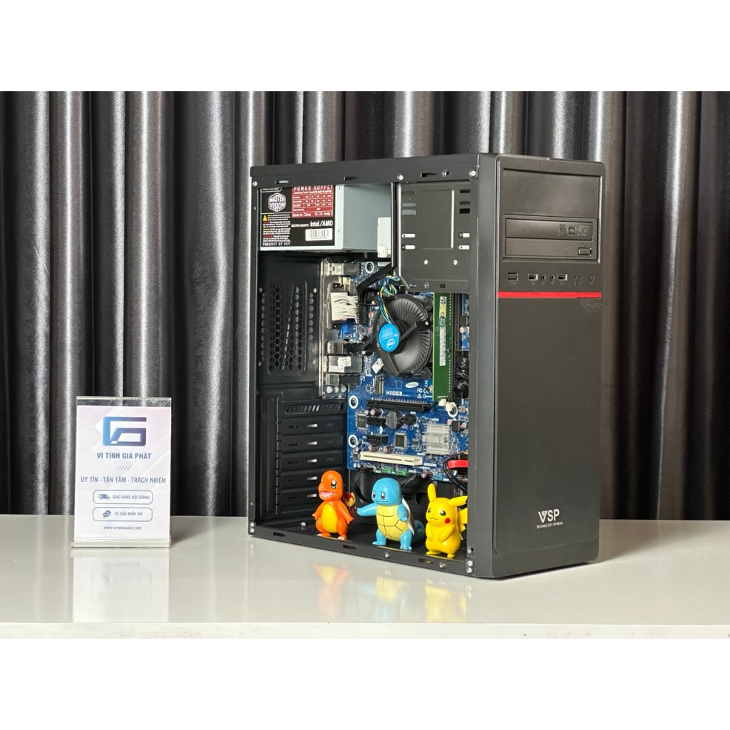 Bộ máy tính Case PC văn phòng giá rẻ chạy cực mượt  bảo hành 12 Tháng