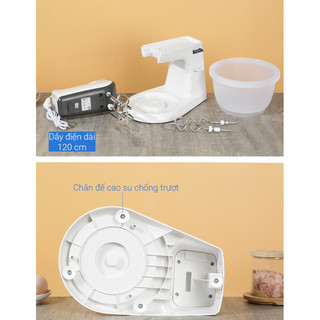 Máy nhồi bột đánh trứng Philips HR3745/00