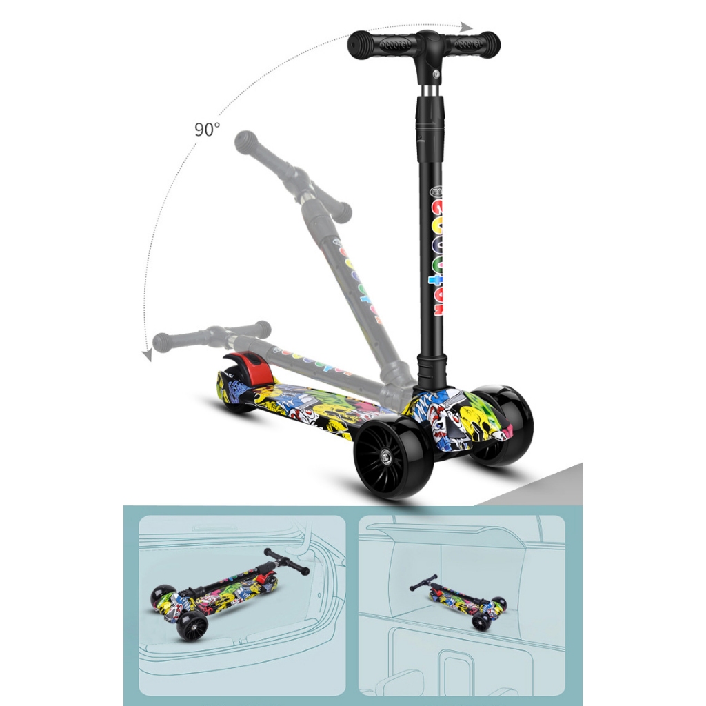 Xe scooter cho bé ACK SPORT , sử dụng từ 1 tuổi , Trọng Tải 150kg