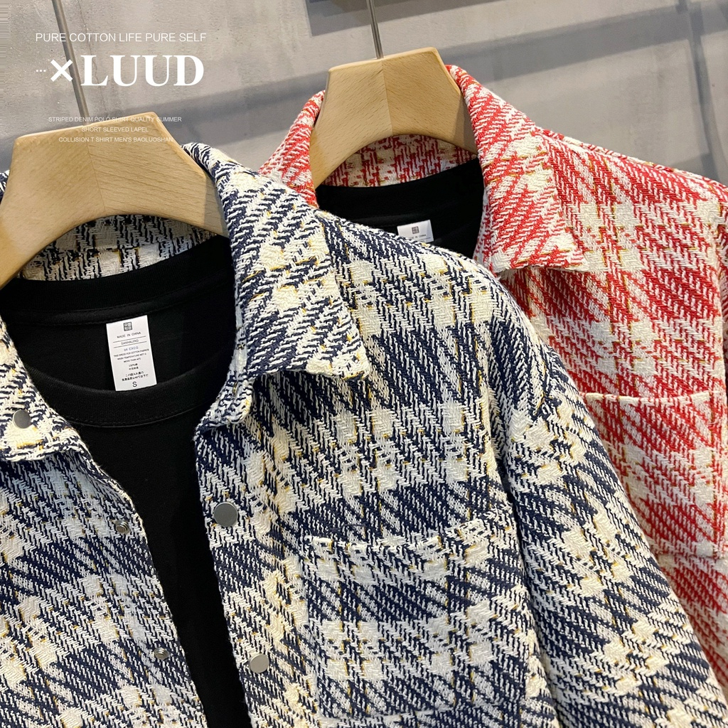 Áo Khoác Cổ Sơ Mi, Áo Khoác Dạ Nam Nữ, Hàng Nhập Khẩu Chất Lượng Cao Hot Trend Thu Đông 2023 LACO Store