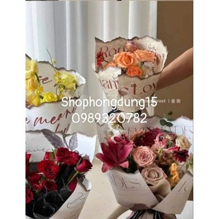Tổng hợp các phụ kiện gói hoa