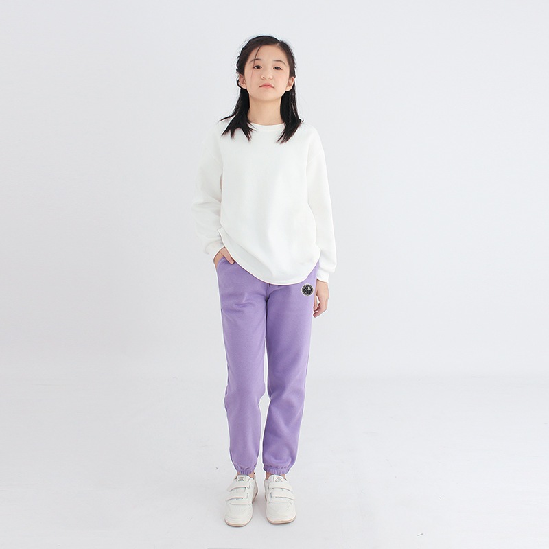 Quần nỉ mùa đông ấm áp "CAN-BEAR" 14-45kg cho bé gái 4-14 tuổi. Vải da cá dày dặn, co giãn tốt. STG36