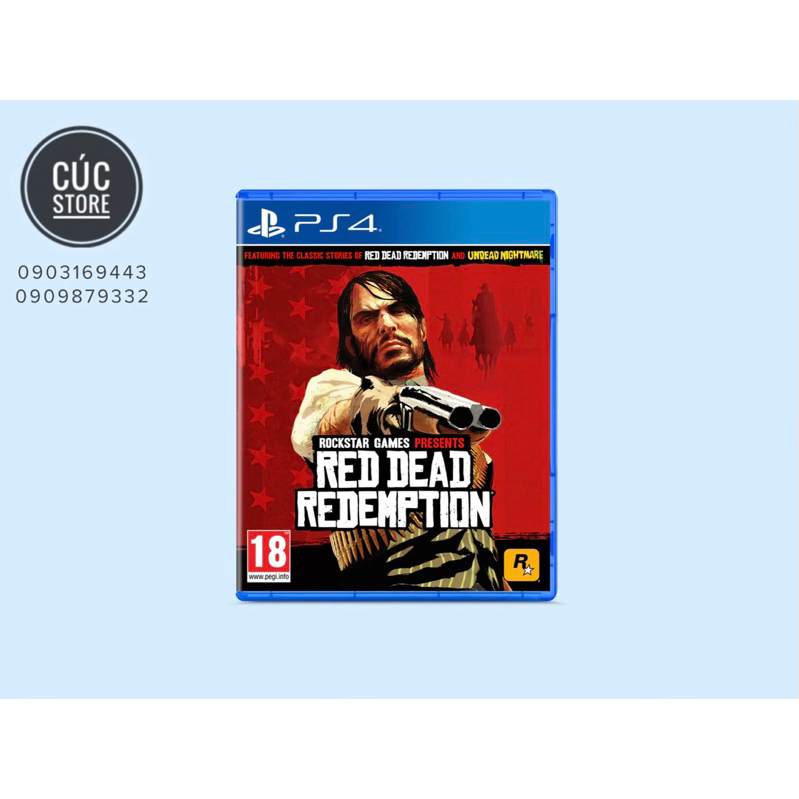 Đĩa chơi game PS4: Red Dead Redemption