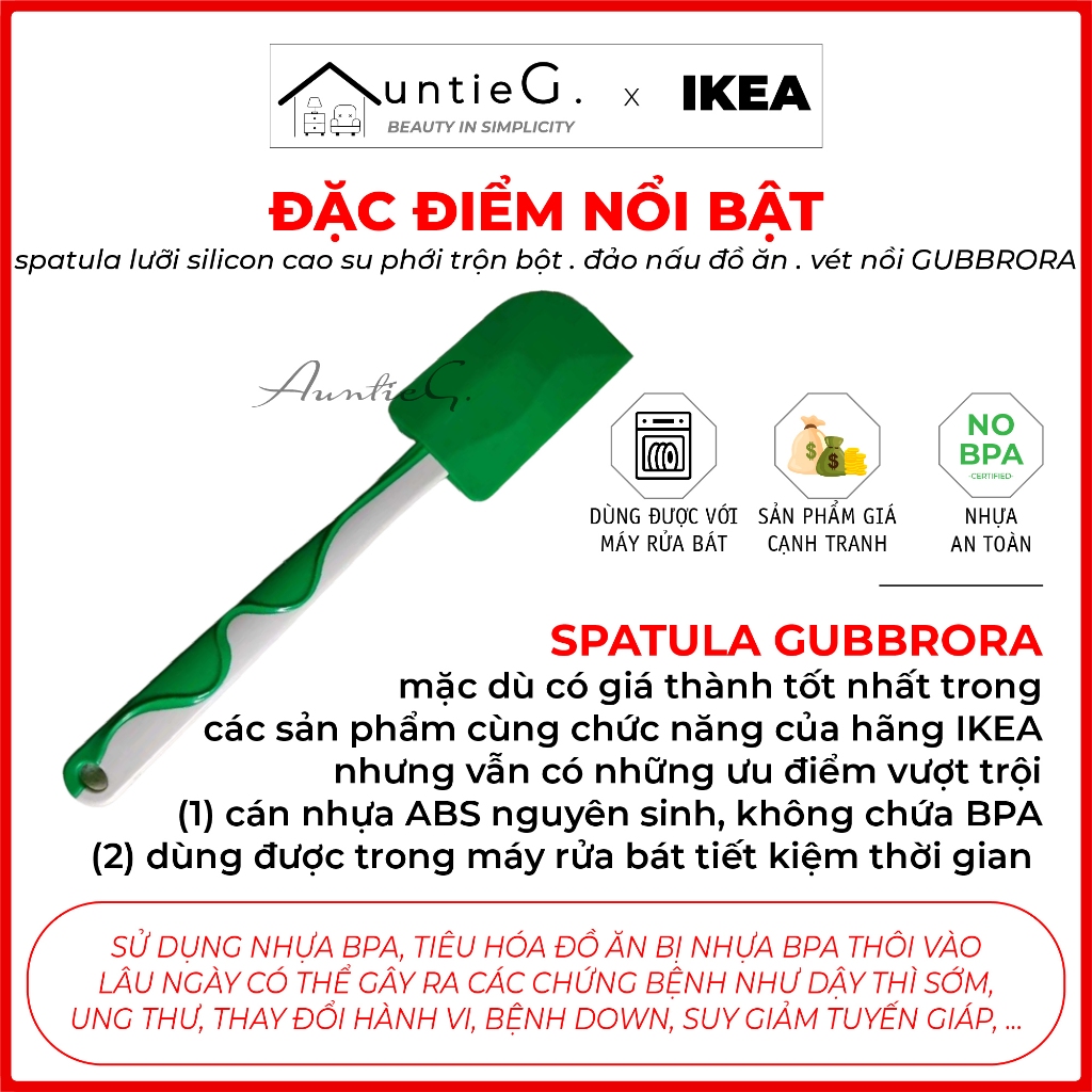 Spatula Phới vét bột GUBBRoRA IKEA