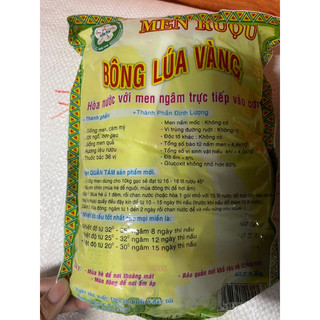 Men bông lúa vàng gói 500gr