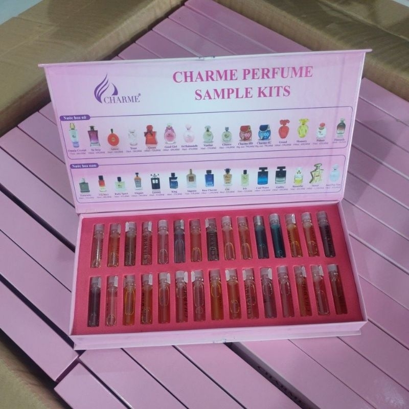 Bộ Test Nước Hoa 30 mùi