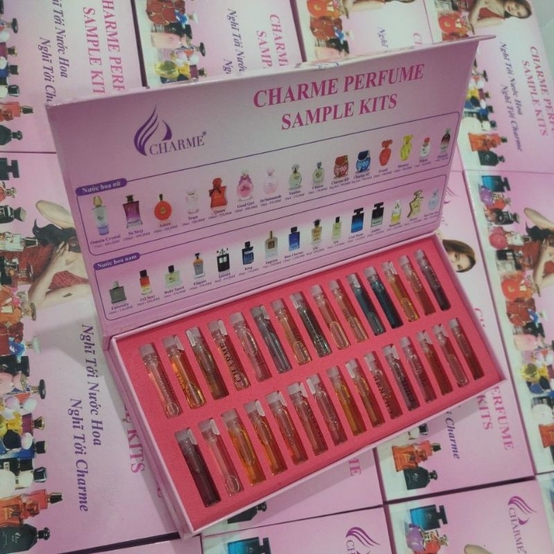 Bộ Test Nước Hoa 30 mùi