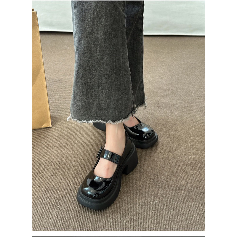 Giày búp bê khoá vuông Marie BB306