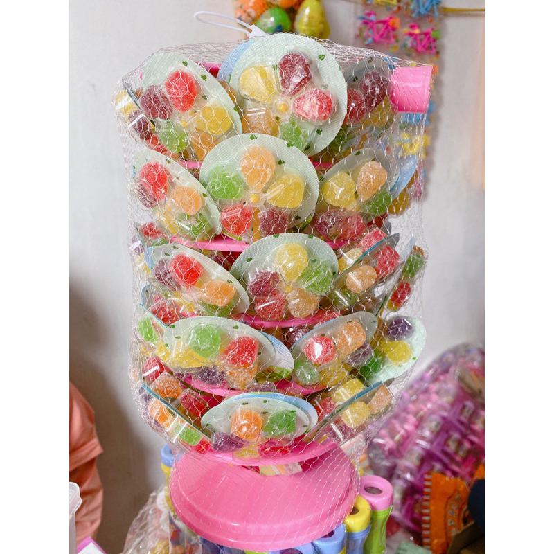 Sỉ chùm 80 cây kẹo mút trái cây hình chong chóng