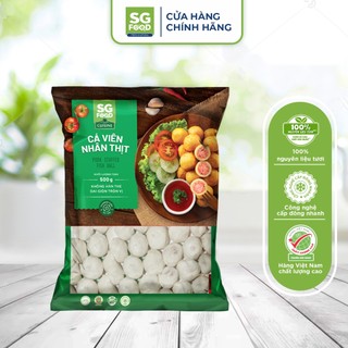 Cá viên nhân thịt sg food 500g