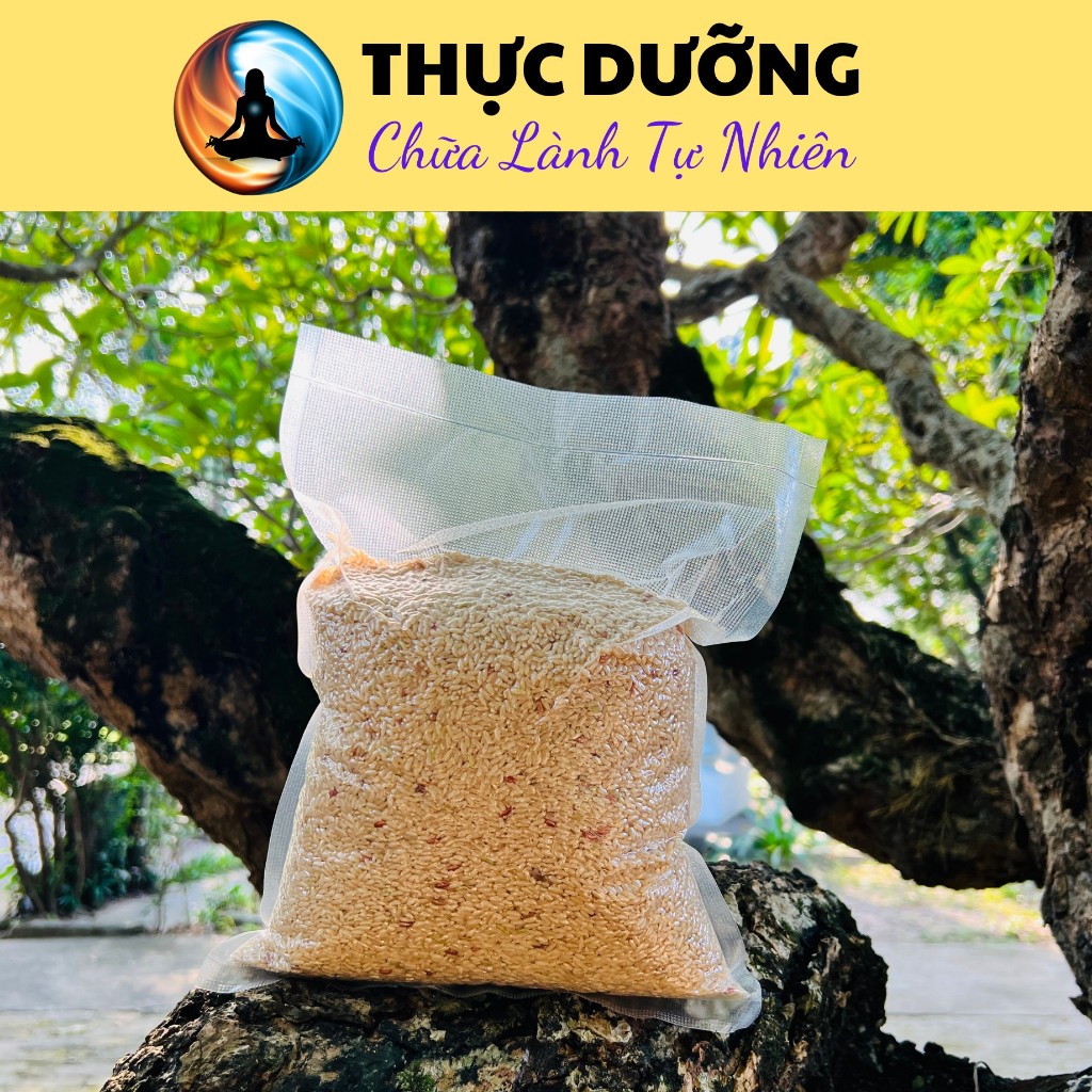 Gạo lứt Bắc Thơm nguyên cám mềm dẻo ngon gói 1kg