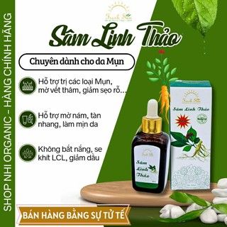 SÂM LINH THẢO (hỗ trợ cải thiện da mụn, thâm, sẹo rỗ...)