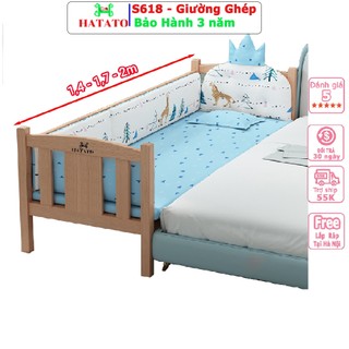 Giường Cho Bé S618 Hatato Mẫu Giường Ngủ Cho Bé Sử Dụng Đến 15 Tuổi