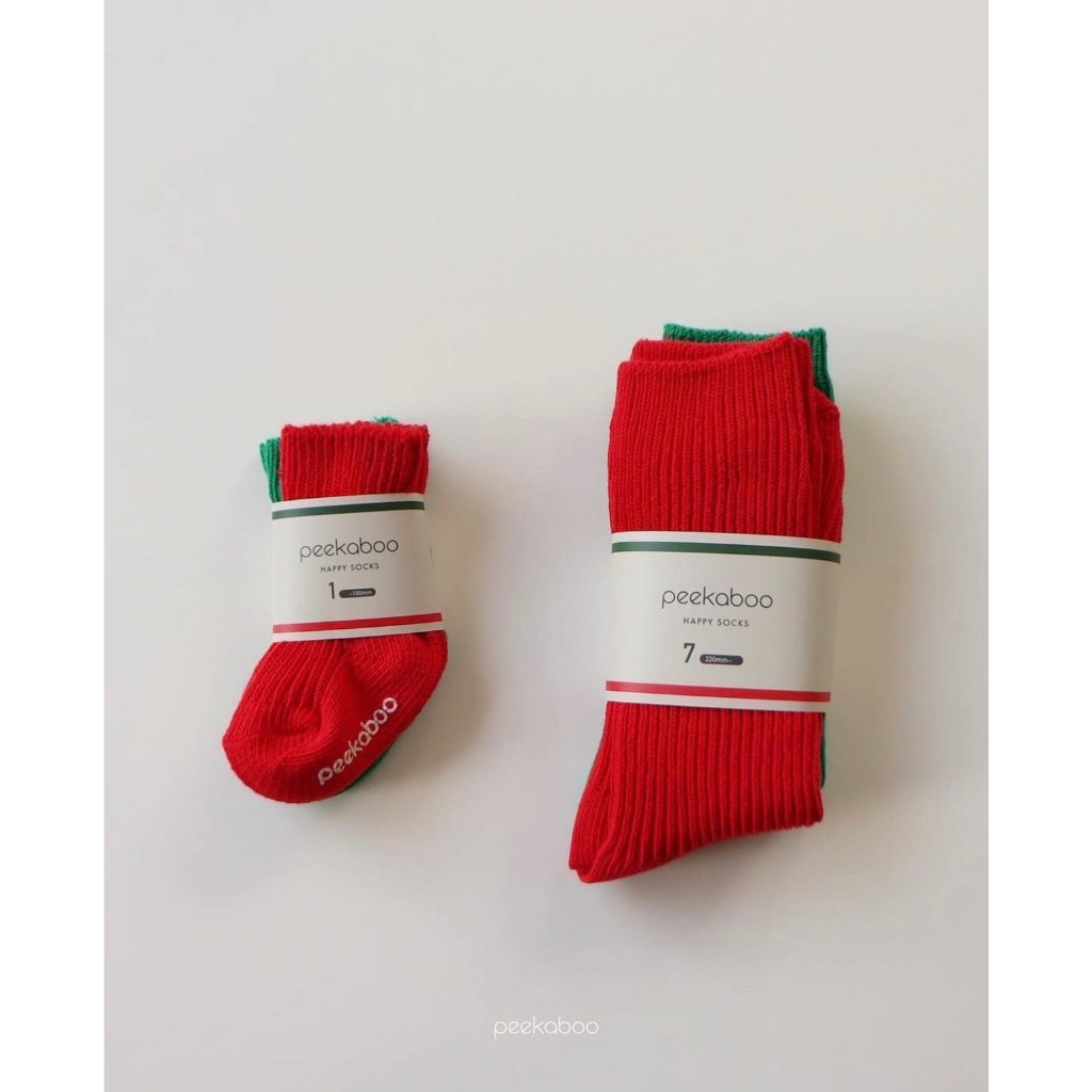 |PEEKABOO| SET TẤT HAPPY