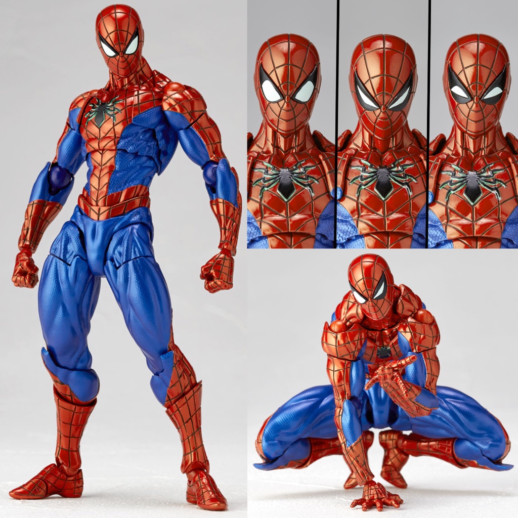 Mô Hình Reveltech Amazing Yamaguchi Spider Man 2.0 Marvel Có Khớp Chất Lượng Cao
