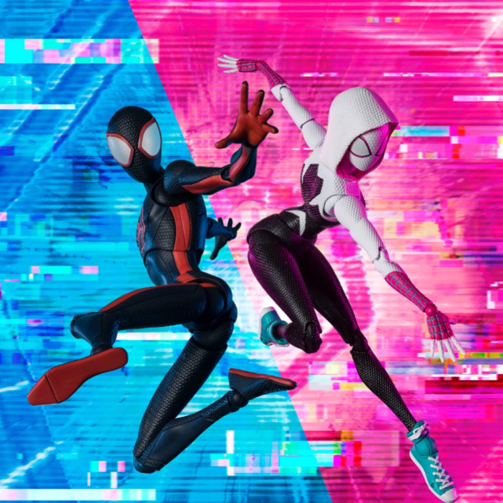 Mô Hình SHF Miles Morales Spider-Man Across The Spider Verse Marvel BL