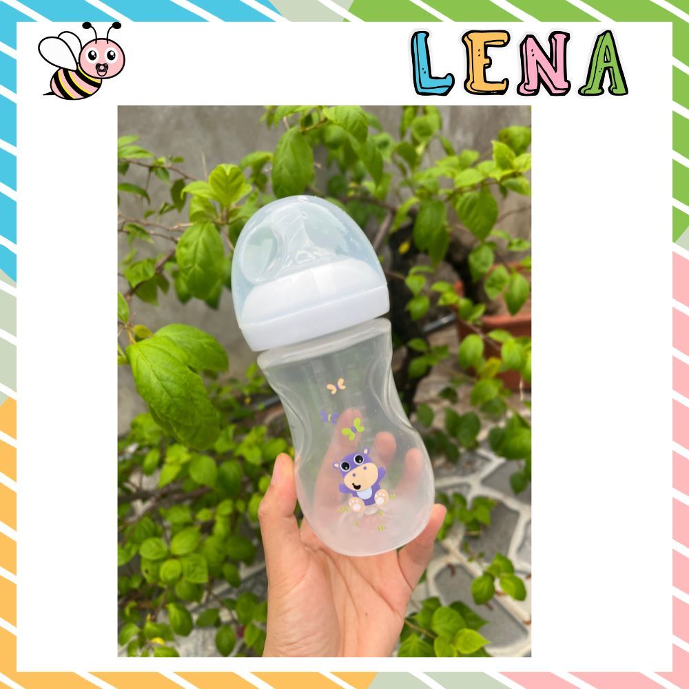 Bình sữa Avent Natural mới nhất  thông khí giảm đau bụng bé ăn no