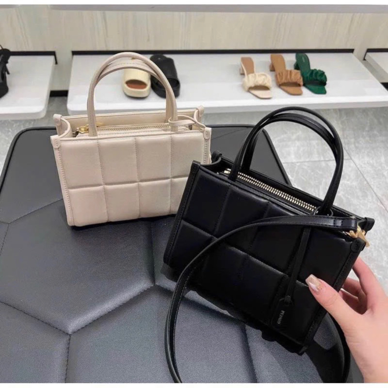 Túi xach thời Trang ô vuông size 22cm bản full màu chuẩn loaij 1