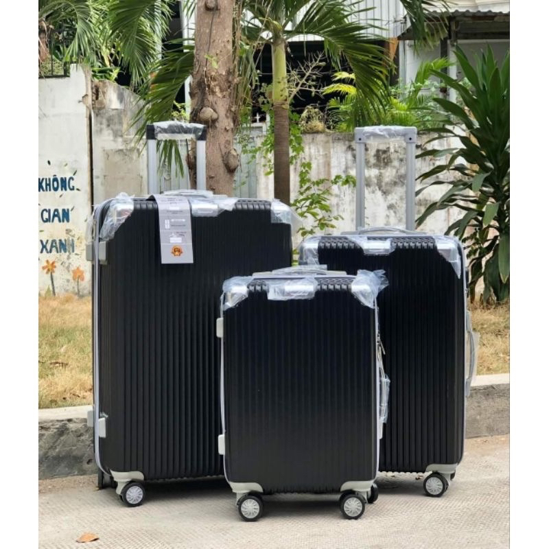 Vali du lịch cao cấp Size 24/20 -Bảo hành 6 tháng - Bo góc kim loại cao cấp nhựa ABS siêu bền