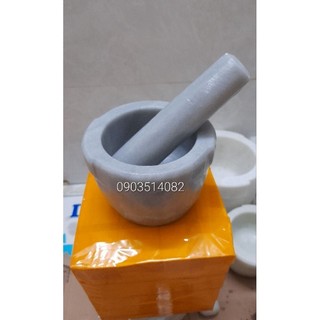 Cối đá size 12 màu nâu