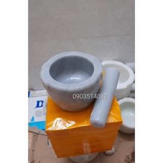 Cối đá size 12 màu nâu