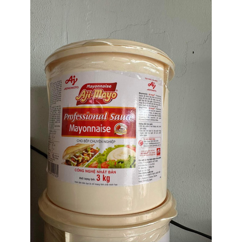 Sốt Aji-Mayo 3kg hàng chính hãng