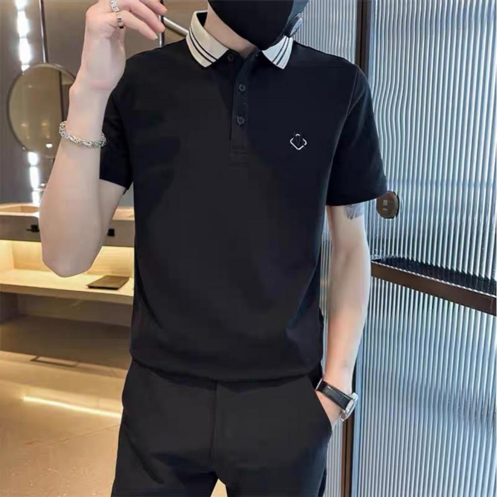 Áo Polo Nam UMA STORE Cổ Kenji Phối Hình Thêu Chữ M, Chất Vải Cotton CDC Cá Sấu Siêu Thoáng Mát, Áo Thun Nam Có Cổ SPA21