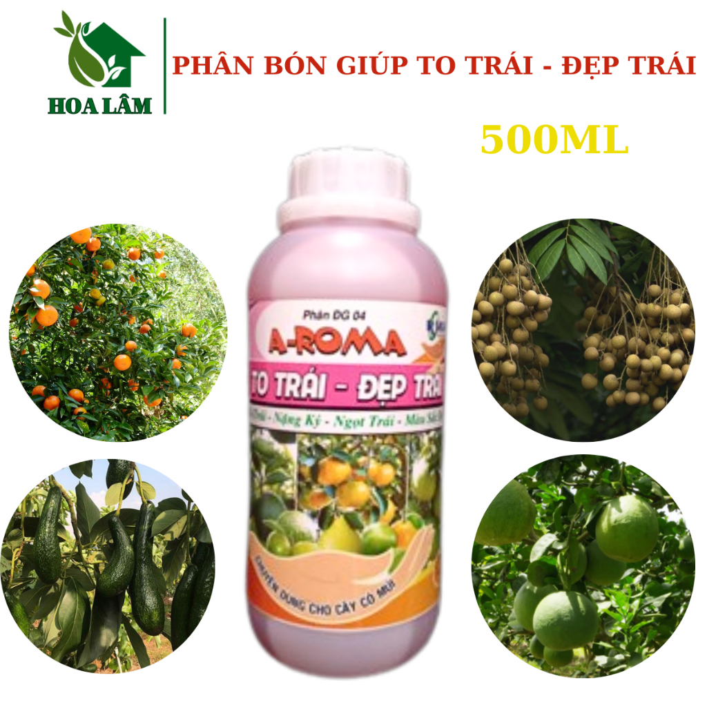 Phân bón giúp TO TRÁI- ĐẸP TRÁI - NẶNG KÍ 500ml