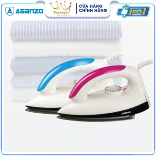 Bàn ủi khô cao cấp Asanzo DI-72AB - Hàng Chính Hãng Bảo Hành 12 Tháng