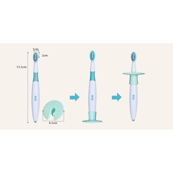 Bàn chải đánh răng NUK cho bé từ 12 tháng tuổi