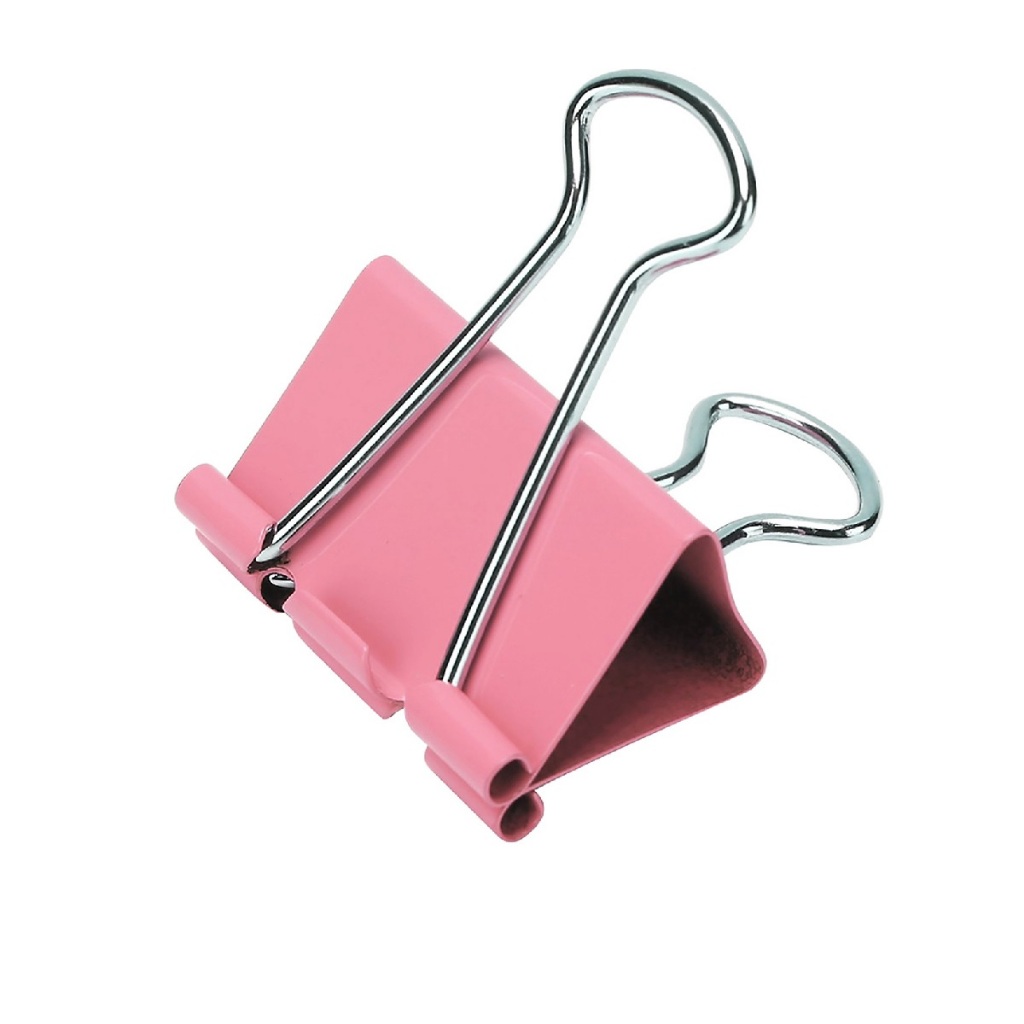 Kẹp bướm màu sắc Deli 32mm,25mm
