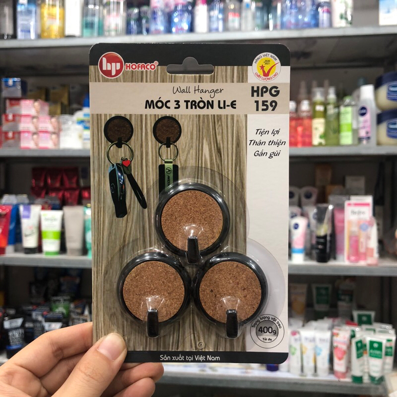 Móc tròn dán tường HOFACO-HPG159