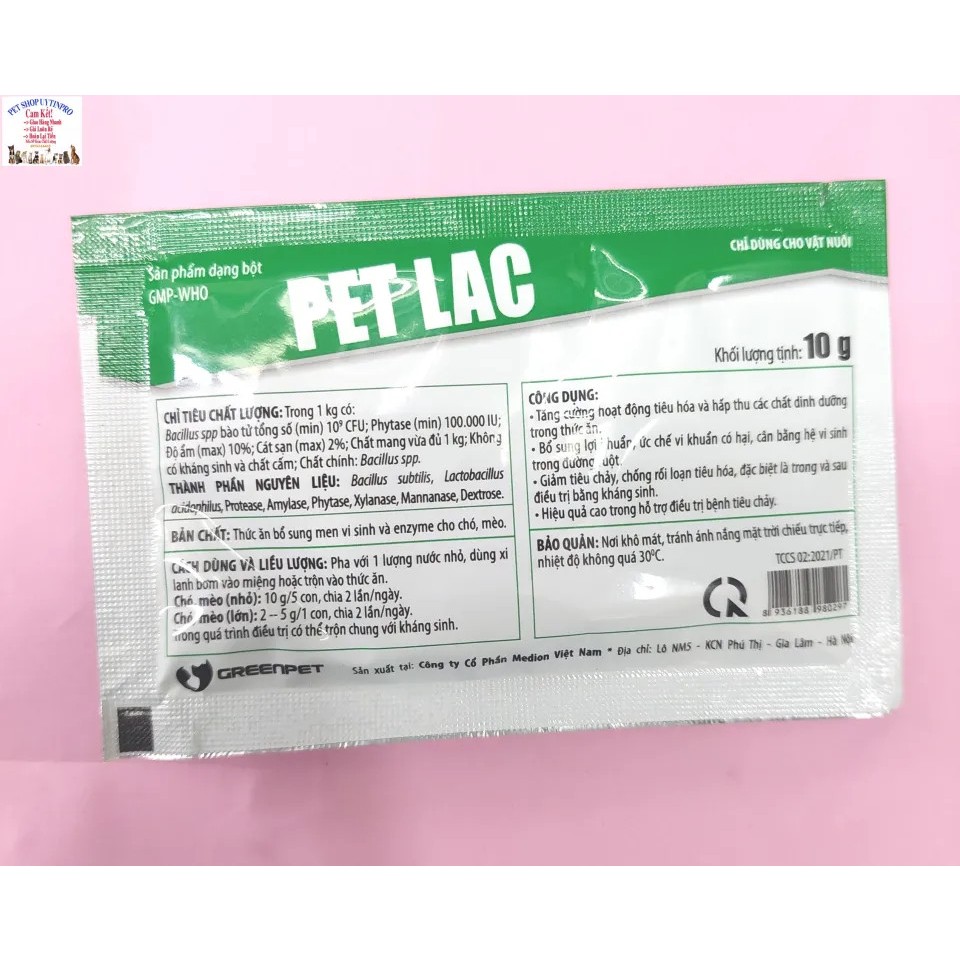 Men Tiêu Hóa ELAC  Cho Chó Mèo Thú Cưng - Tạp hóa thú y sg