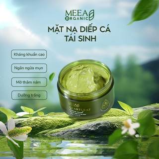 Mặt Nạ Diếp Cá Meea Organic 120g Dưỡng Trắng Da, Giảm Thâm Và Ngăn Ngừa Mụn