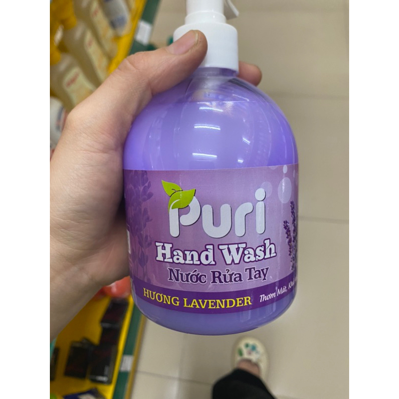 Combo 2 chai nước tay puri 500ml