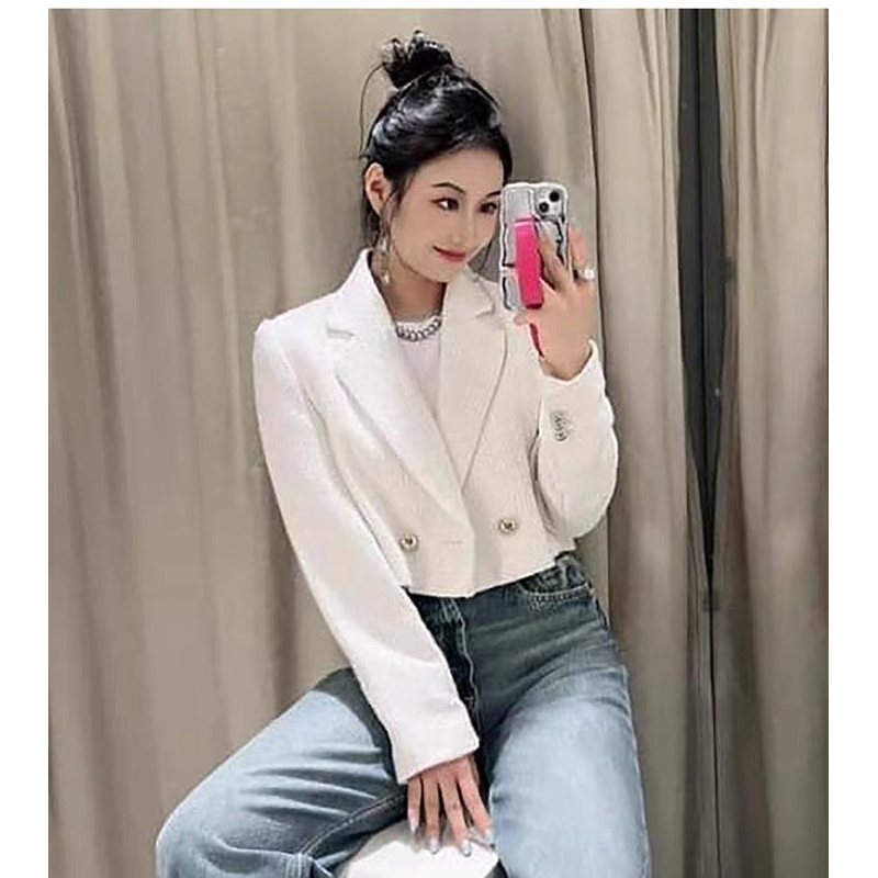 Áo khoác dạ trắng chuẩn loại 1 zara xuất dư