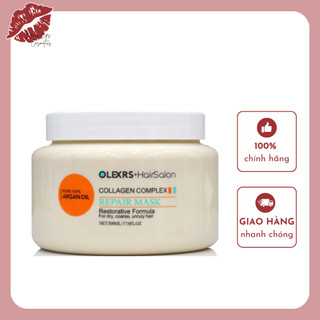 Kem ủ tóc Olexrs Argan Oil Collagen Complex 500ml