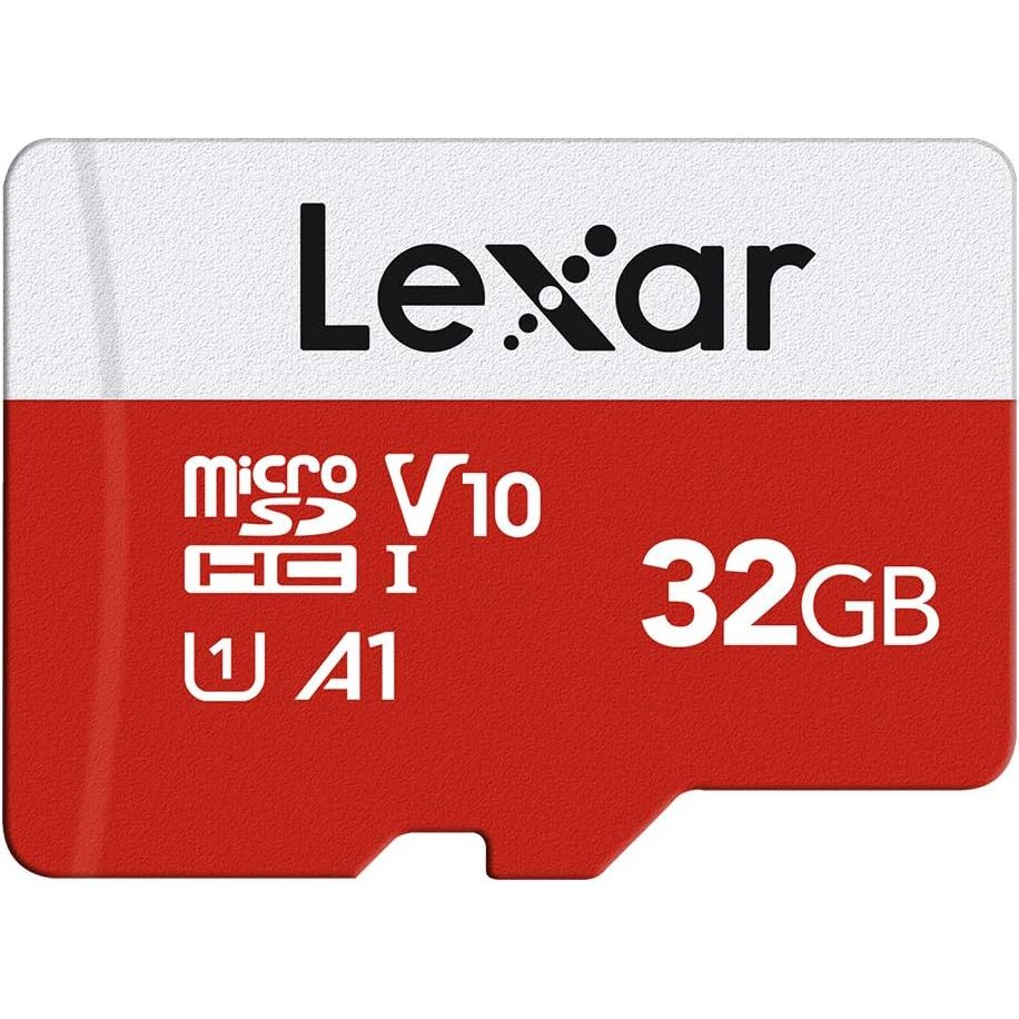 Thẻ nhớ micro SDHC/ SDXC Lexar E-Series 32GB/ 64GB/ 128GB, kèm Adapter chuyển SD, tốc độ đọc 100Mb/s, chính hãng