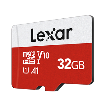 Thẻ nhớ micro SDHC/ SDXC Lexar E-Series 32GB/ 64GB/ 128GB, kèm Adapter chuyển SD, tốc độ đọc 100Mb/s, chính hãng