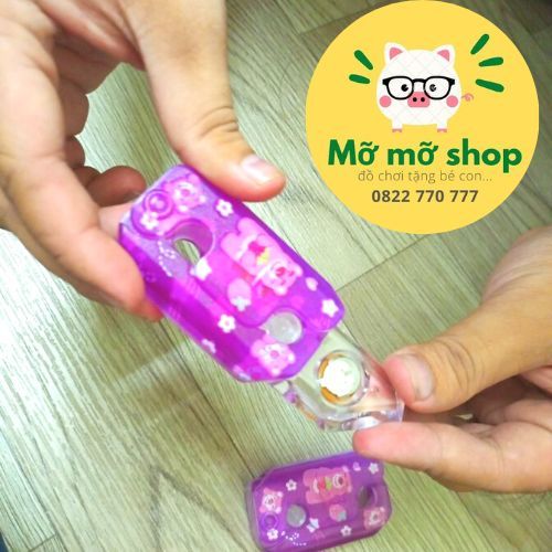 Đồ Chơi dao Cà Rốt phát sáng hình gấu dâu 7cm có ĐÈN LED In 3D hoạt hình sinh động - Đồ chơi giá sỉ