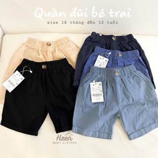 [Hàng xuất xịn] Quần Short Đũi Cho Bé Trai lưng chun co giãn