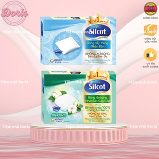 Bông trang điểm Silcot 82 miếng/Bông trang điểm cao cấp Silcot Premium 66 miếng