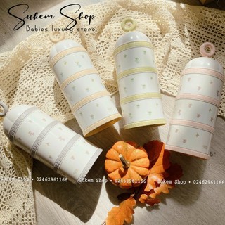 Hộp chia sữa và thức ăn 3 ngăn tgm