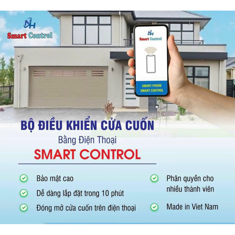 BỘ ĐIỀU KHIỂN CỬA CUỐN BẰNG ĐIỆN THOẠI