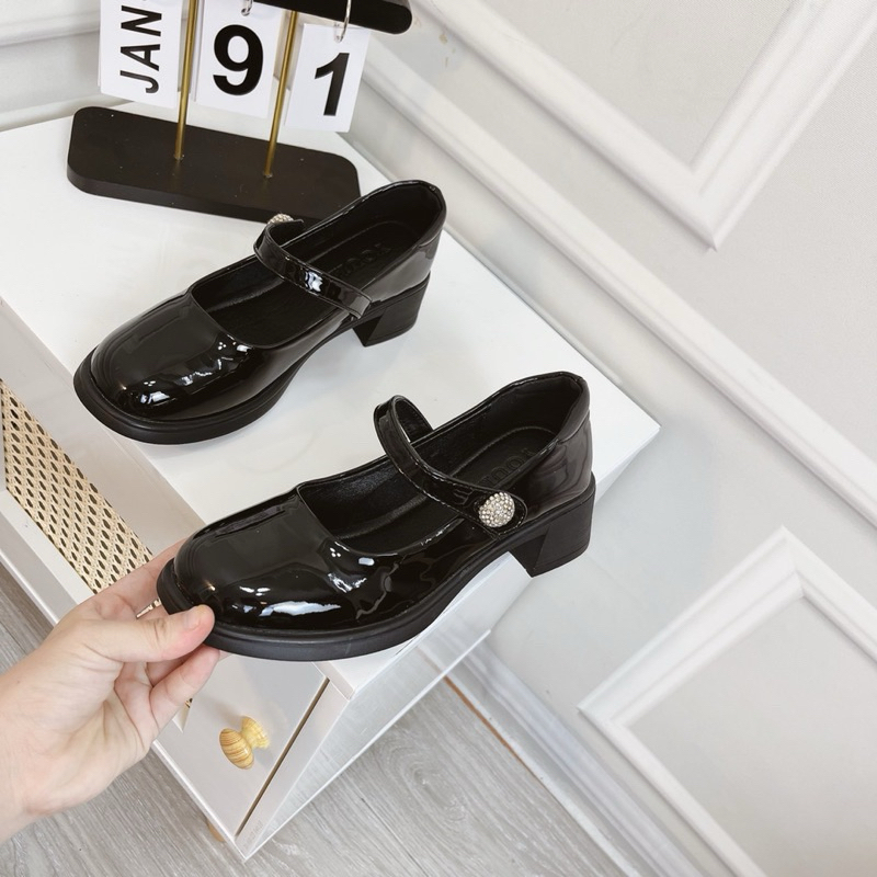 Giầy búp bê nữ cao 5p