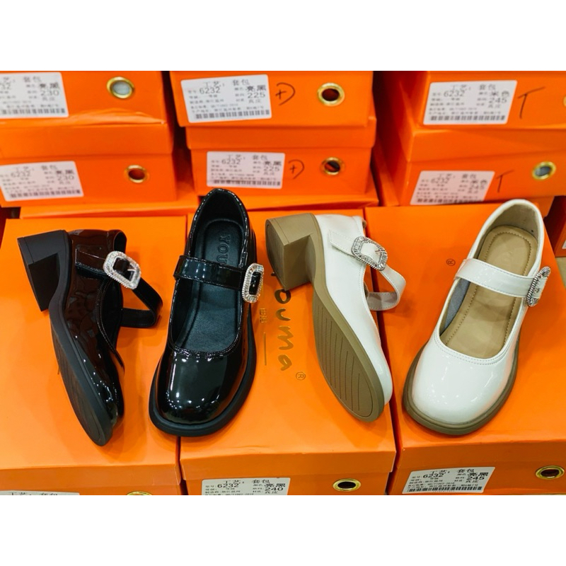 Giầy búp bê nữ cao 5p