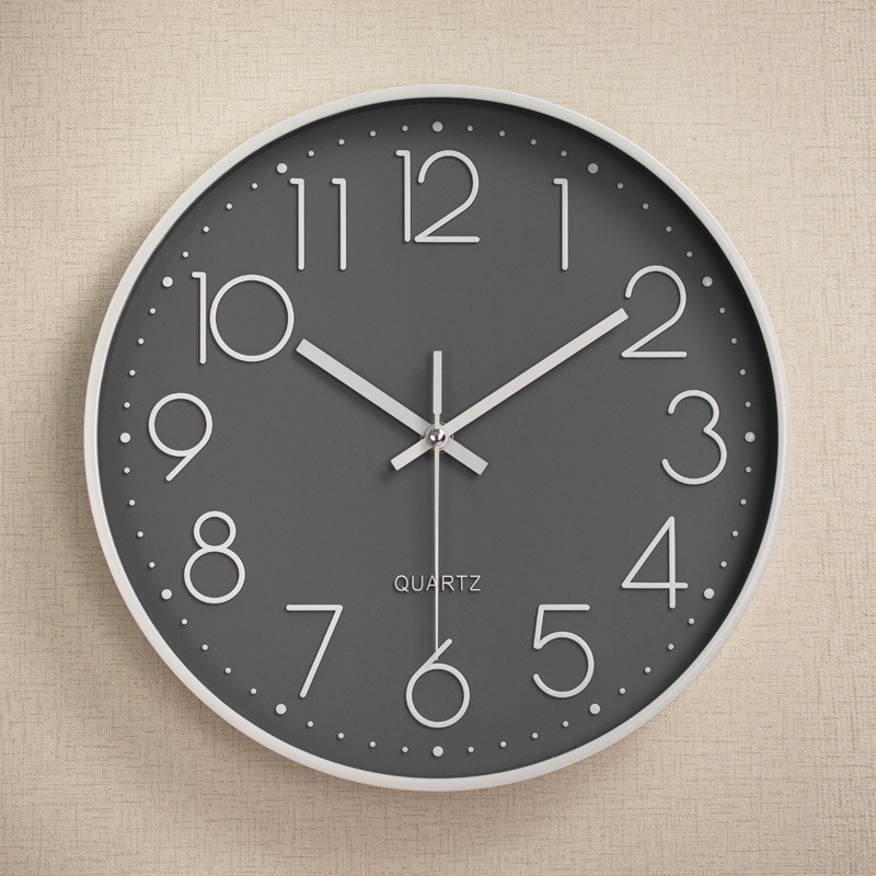 Đồng hồ treo tường kim trôi MaxSpect cao cấp - đồng hồ để bàn  kim trôi - thiết kế tinh tế, sang trọng Cl11