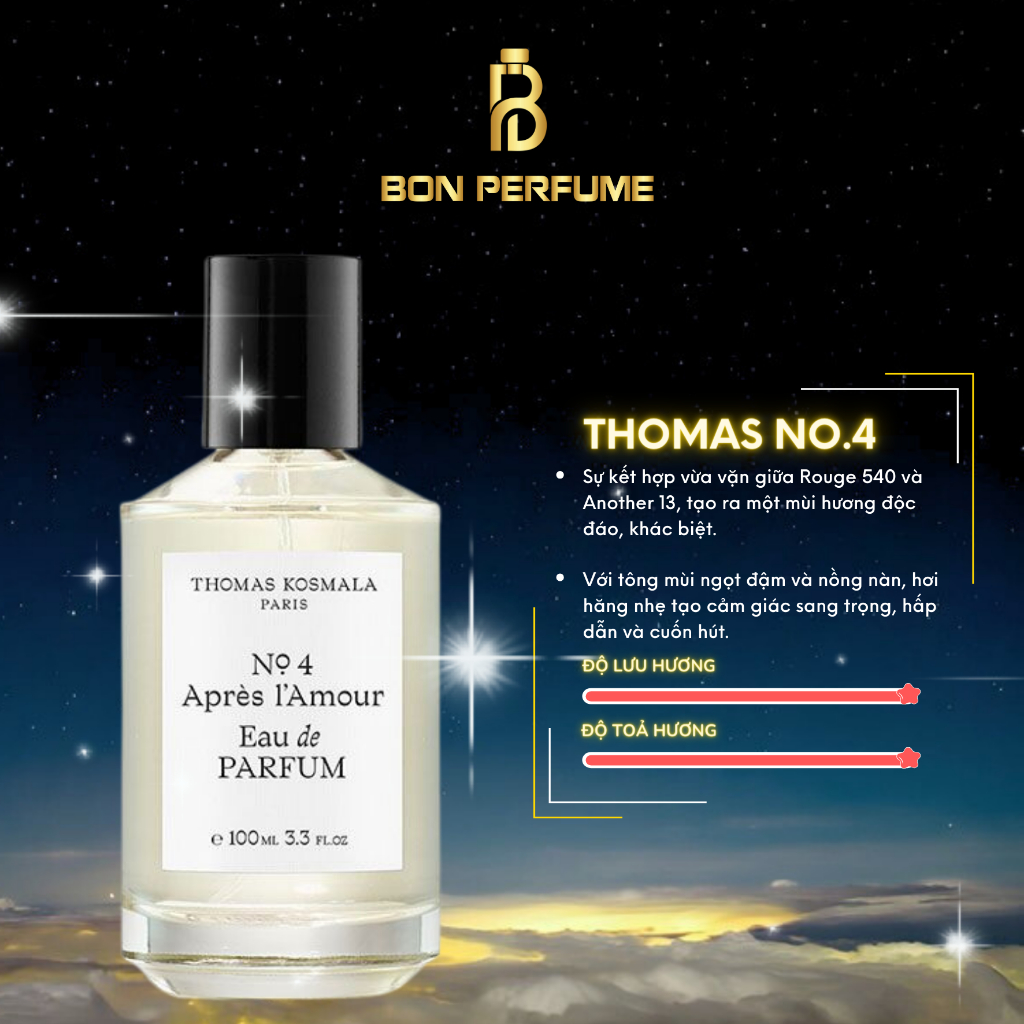 Nước hoa Thomas Kosmala Apres l’Amour No4 10ml | BON PERFUME