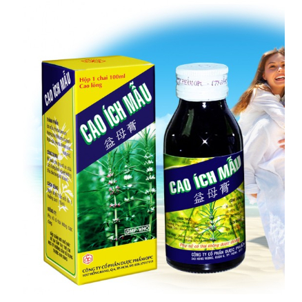 Cao Ích Mẫu OPC  - Điều hòa kinh nguyệt,đau bụng kinh.
